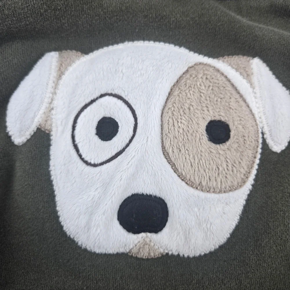 Gymboree Embroidered Puppy Hoodie 12-24M & Baby Gap Teddy Bear Pants 18-24M